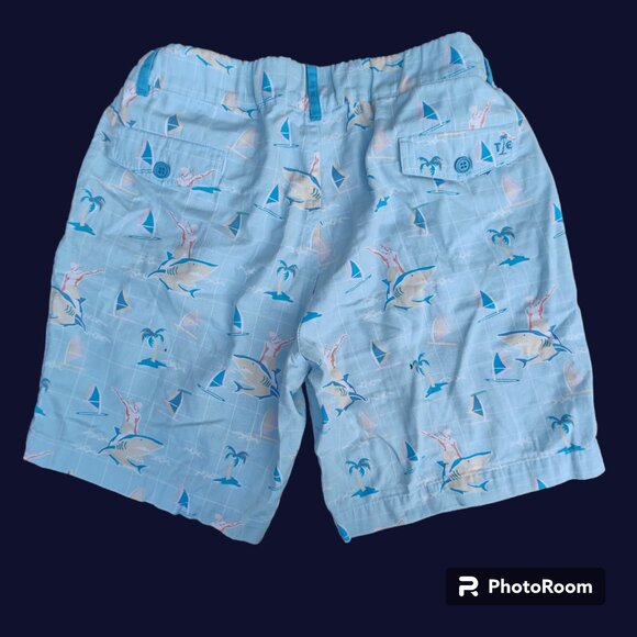 3 Pairs! Tipsy Elves Golf Shorts *Mens S* 2016 Sausage Party, Sharks & Rainbows - Picture 7 of 10